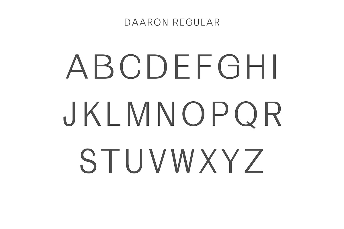 Daaron Sans Serif Font Family preview 2
