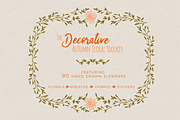 Hand Drawn Autumn Floral Kit, a Decorative Illustration by By Kerri Ann (Thumbnail 1 of 7)