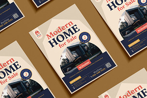 Home For Sale Flyer, a Flyer Template by FathurFateh