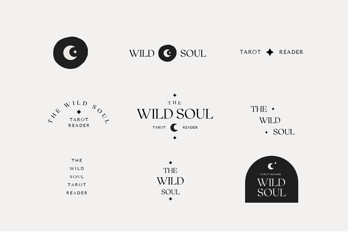 Wild Soul Modern Canva Logo Bundle, a Branding & Logo Template by Forth and Wild (Photo 2 of 9)