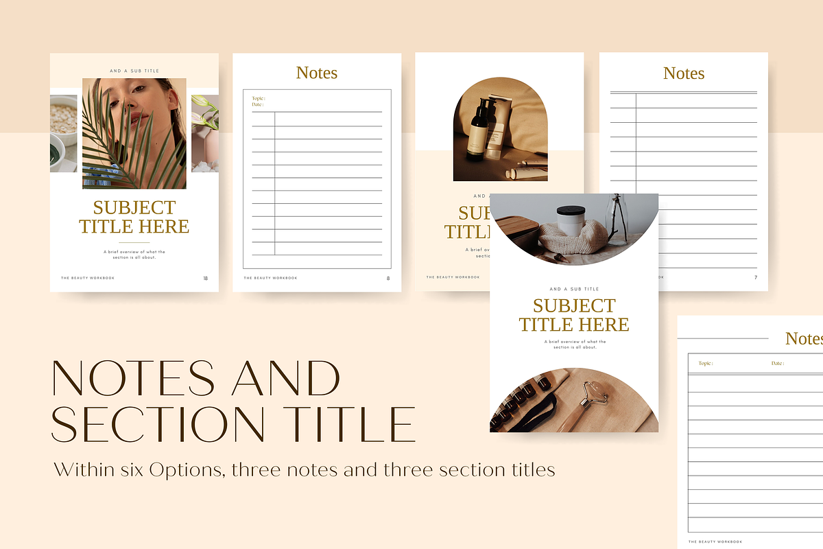 Workbook Beauty Skincare - CANVA, a Templates & Theme by Azruca (Photo 6 of 12)