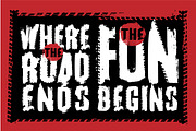 Off Road Font, a Font by Annyart Design (Thumbnail 8 of 17)
