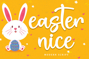 Easter Nice - Handwritten Font