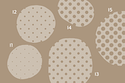 Polka Dot Halftone Procreate Brushes, a Brush Add-On by Keikoya (Thumbnail 7 of 8)