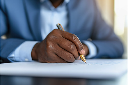Senior aAfrican American businessman, a Business Photo by Lermont51