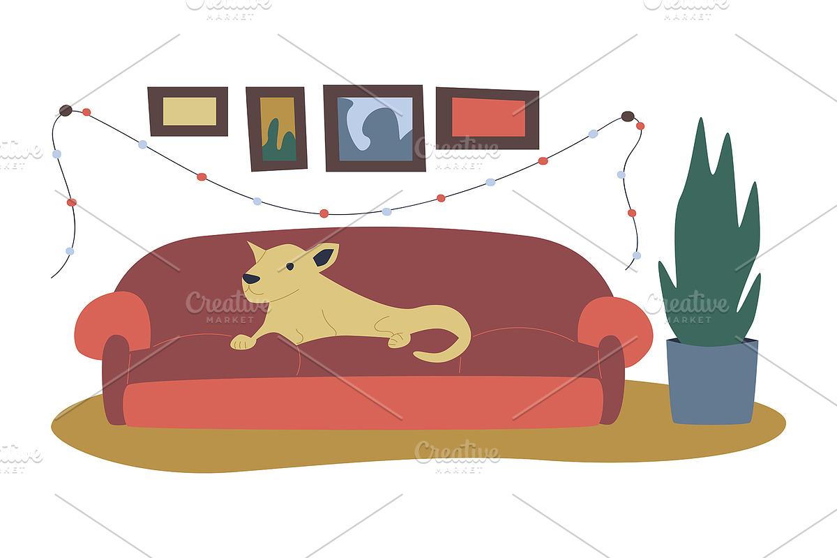 Cartoon Christmas Illustration Set, a Decorative Illustration by Chloe's Illustrations (Photo 3 of 7)