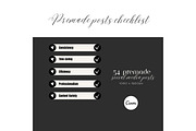 Minimalist B&W social media post set, a Templates & Theme by Cute Little Workshop (Thumbnail 5 of 5)