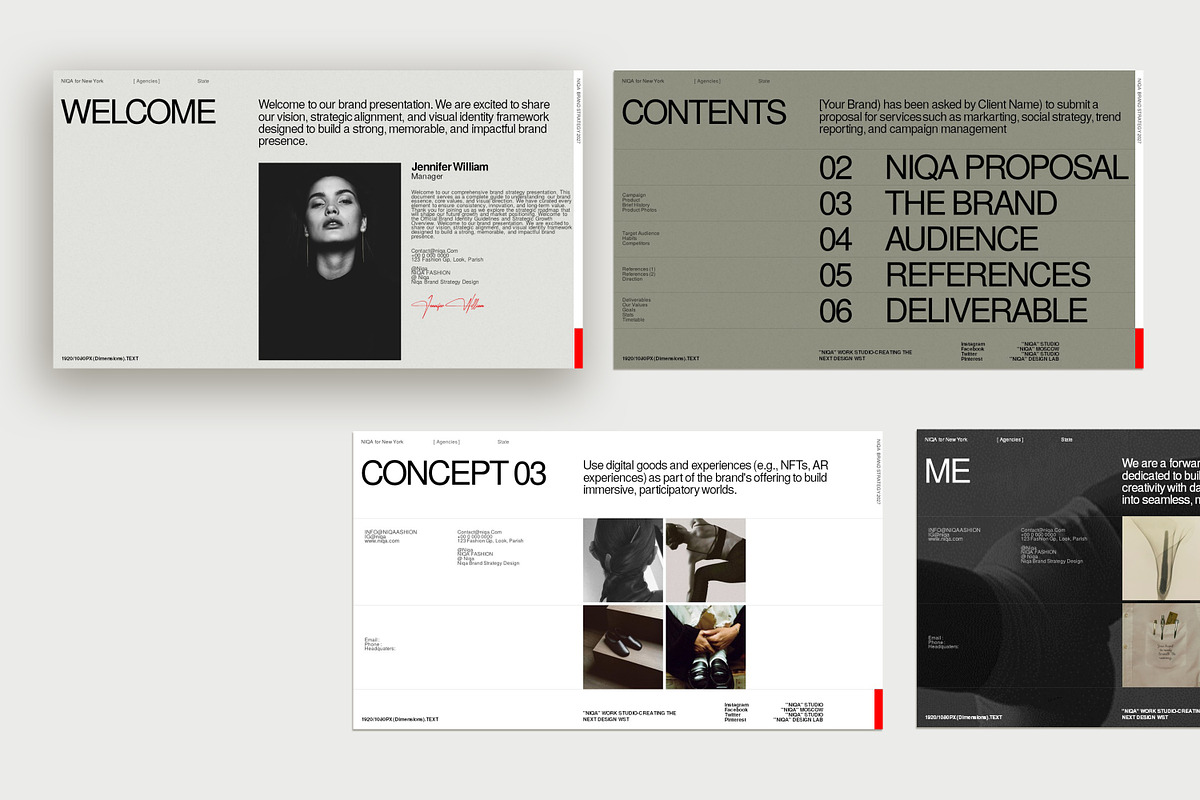 NIQA | Brand Proposal Presentation, a Presentation Template by Work_Stock (Photo 2 of 9)