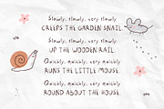 FunnySnail handwritten kids font, a Handwritten Font by JuliyArt (Thumbnail 2 of 12)