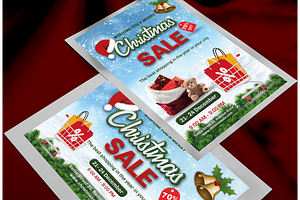 Christmas Sale Flyers