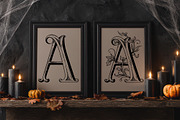 CASTLE STYLE ALPHABET - vector kit, a Decorative Illustration by My Space Garden (Thumbnail 6 of 11)