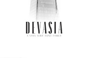 Devasia Sans Serif Font Family Pack, a Sans Serif Font by Creativetacos (Thumbnail 1 of 7)