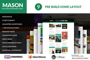 Mason - Ultimate Masonry WP Theme