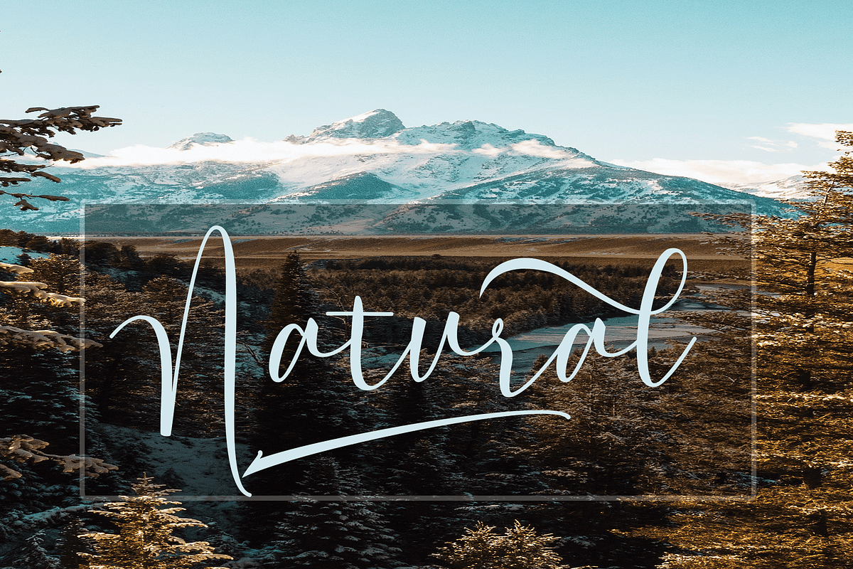 Achange Duo Style, a Script Font by PollemSt (Photo 5 of 9)