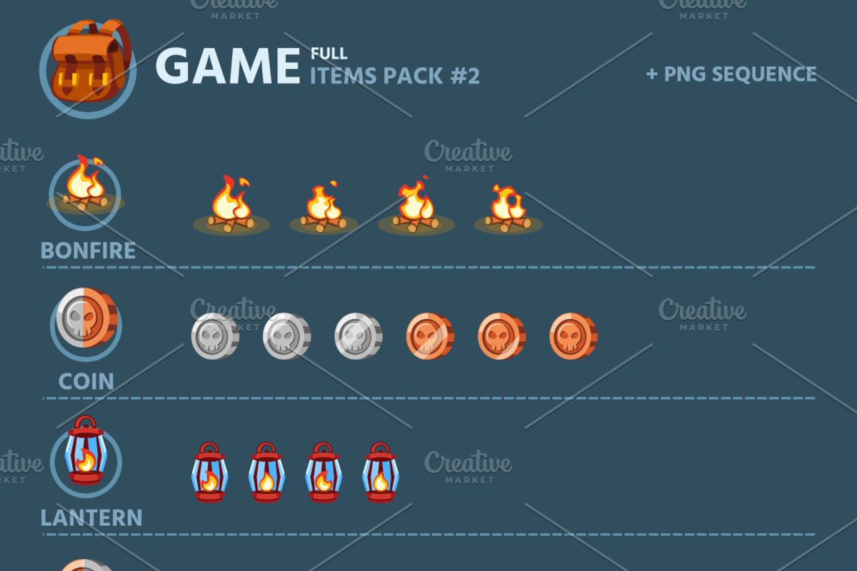 Game Items Pack #2, an Object Graphic by AhNinniah (Photo 2 of 2)