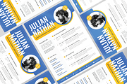 Modern CV Resume Graphic Designer, a Resume Template by Annora Studio (Thumbnail 3 of 5)