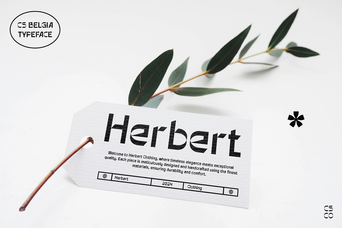 CS Belgia – Display Typeface, a Sans Serif Font by Craft Supply Co. (Photo 4 of 8)