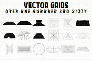 NeonWave Retro Future Grids & Shapes