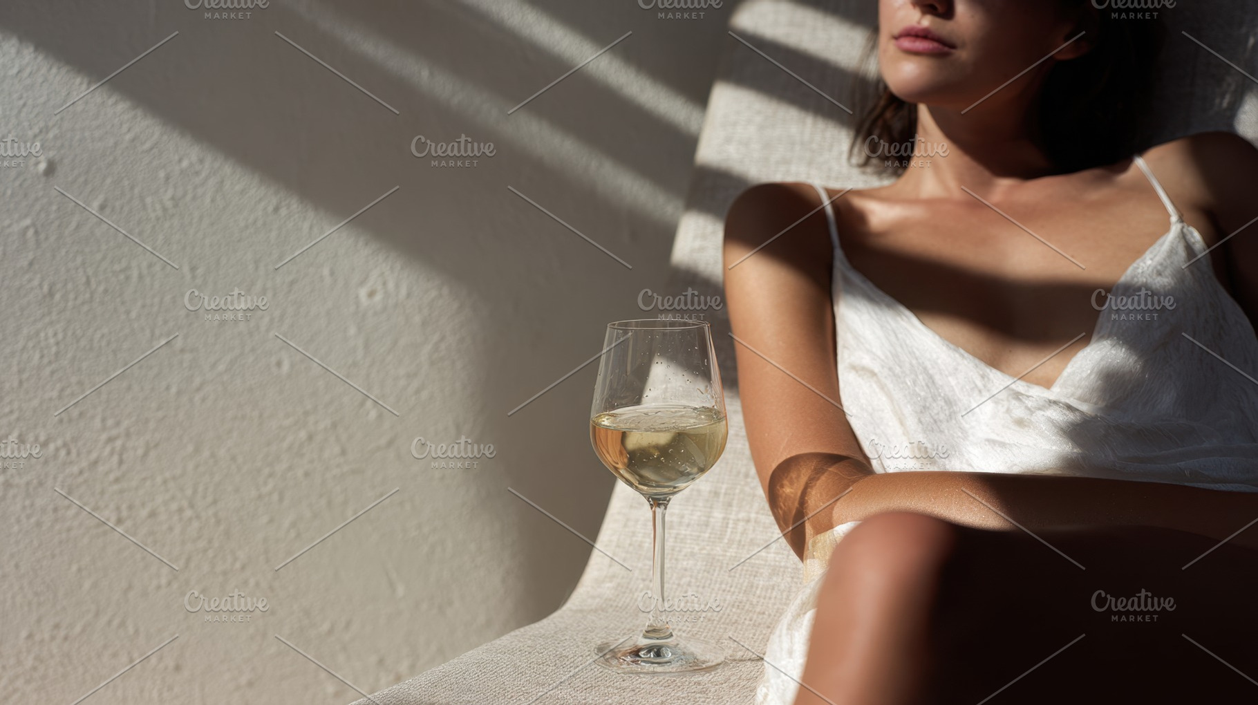 Chill at home with wine, a Photo by Beautiful things
