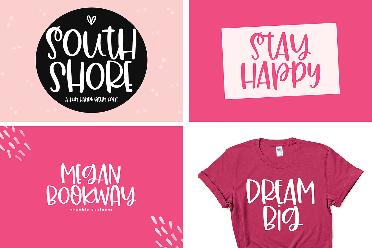 Mini Crafty Font Bundle preview 4