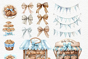 Chocolate chip, Milk And Cookies, a Food Illustration by Invite to Clipart (Thumbnail 4 of 5)