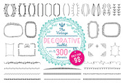 300+ vintage decorative elements, a Decorative Illustration by Alfazet Chronicles (Thumbnail 1 of 5)