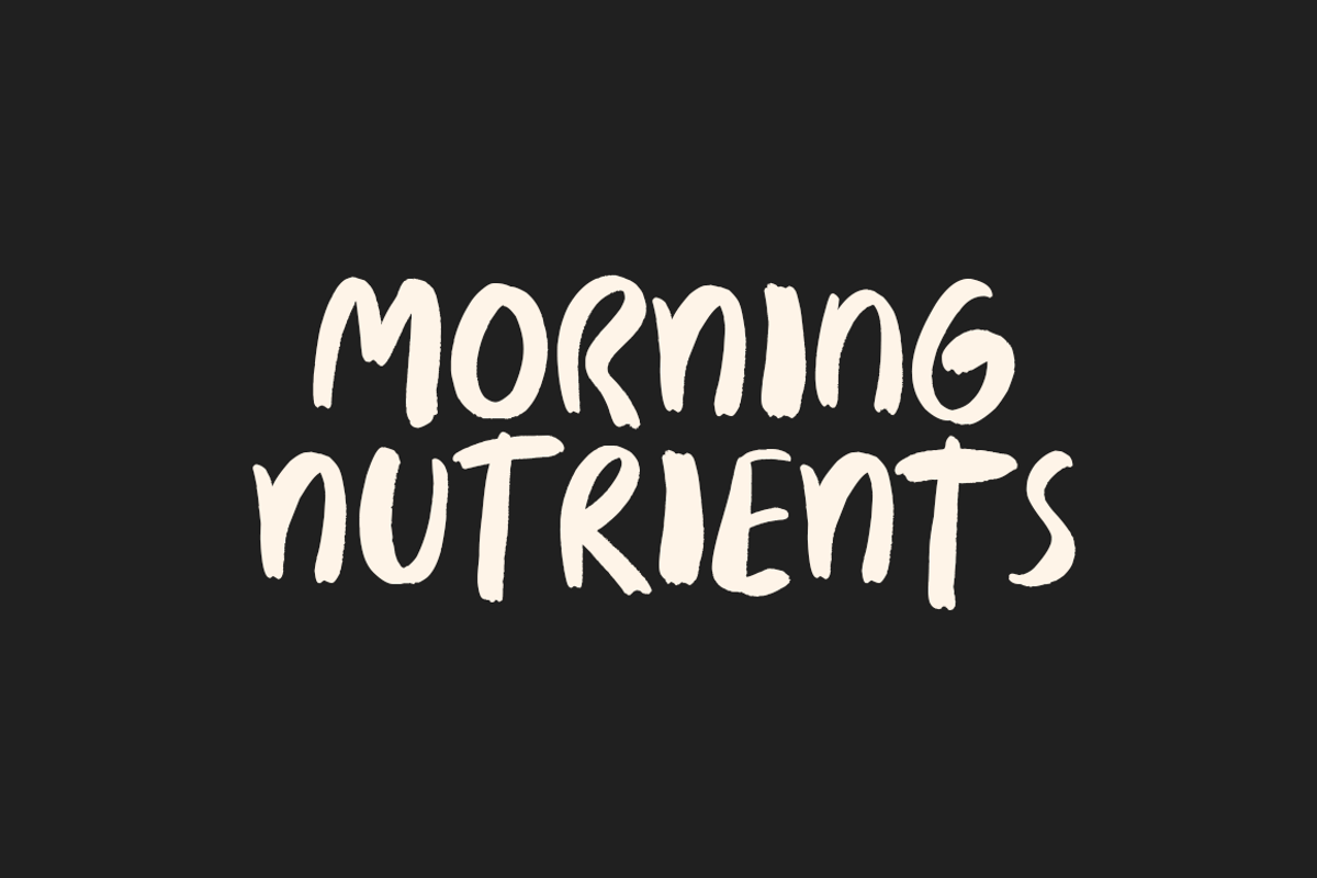 Breakfast Crew Font + Illustrations, a Script Font by The Branded Quotes (Photo 2 of 7)