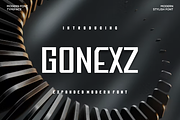 Gonexz Font, a Sans Serif Font by agusariyadi (Thumbnail 1 of 5)