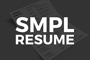 Simple Resume CV with Business Card, a Stationery Template by ND Design (Thumbnail 2 of 13)