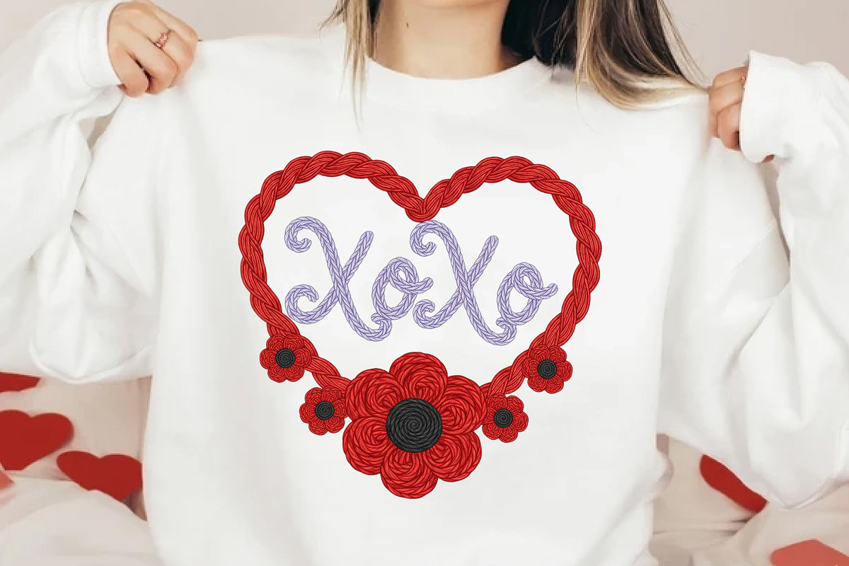 Xoxo- Valentin's Day Sublimation PNG, an Illustration by DreamCafeArt (Photo 3 of 8)