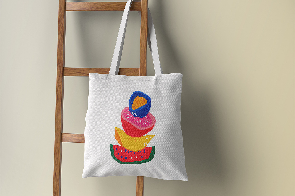 Fruits | Clipart + patterns, a Food Illustration by katieromanoff_art (Photo 14 of 15)
