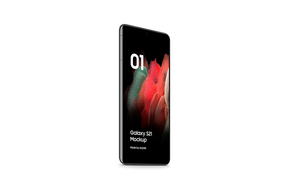 Galaxy S21 - 20 Mockups Scenes, an Android Mockup by Asylab (Photo 30 of 40)