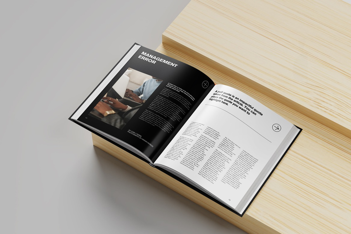 Book Mockup, a Books & Magazine Mockup by Tokobeta