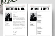 Modern Resume Template | Word, Canva, a Resume Template by Occy Design (Thumbnail 9 of 10)