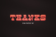 Slab Serif font Circus Freak, a Slab Serif Font by Itsmesimon (Thumbnail 10 of 12)
