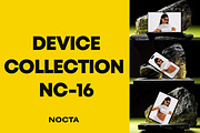 Device Mockup Collection NC-16, a Device Mockup by NOCTA SUPPLY (Thumbnail 1 of 5)