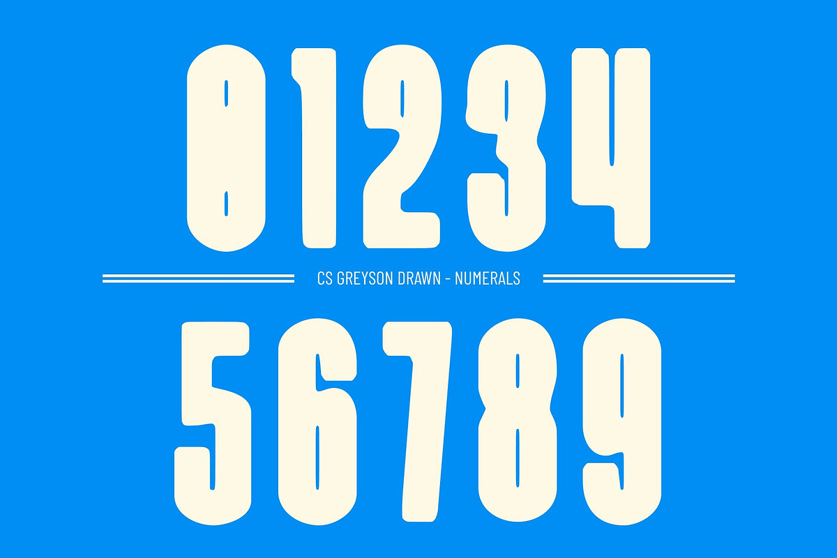 CS Greyson Drawn, a Sans Serif Font by Craft Supply Co. (Photo 4 of 8)