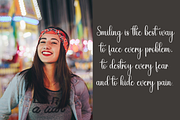 Beauty Smile, a Handwritten Font by InermediaSTUDIO (Thumbnail 4 of 8)