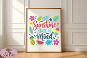 Sunshine State Of Mind PNG, an Illustration by Daily.Designs (Thumbnail 3 of 5)