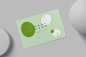 6 X 4 Inches Postcard Mockups