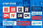 Blue Oil Co. | Vintage Font Family, a Serif Font by Tondi Type Studio (Thumbnail 2 of 7)