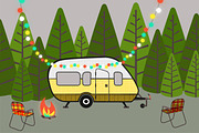 Camping Holidays..., an Illustration by chiara (Thumbnail 2 of 5)