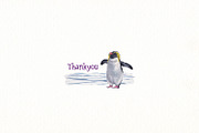Penguins of de world watercolor set, an Animal Illustration by Art & Things (Thumbnail 5 of 5)