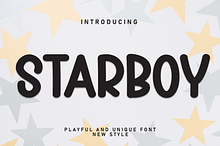 Starboy  | Script Font