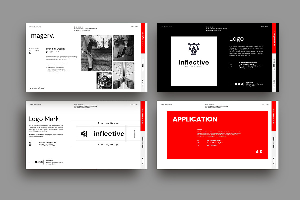 Brand Guidelines Presentation, a Presentation Template by Alvi-Studio (Photo 4 of 9)