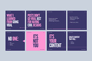 Two-Tone Carousel Post for Instagram, a Social Media Template by Roger Coles (Thumbnail 5 of 12)