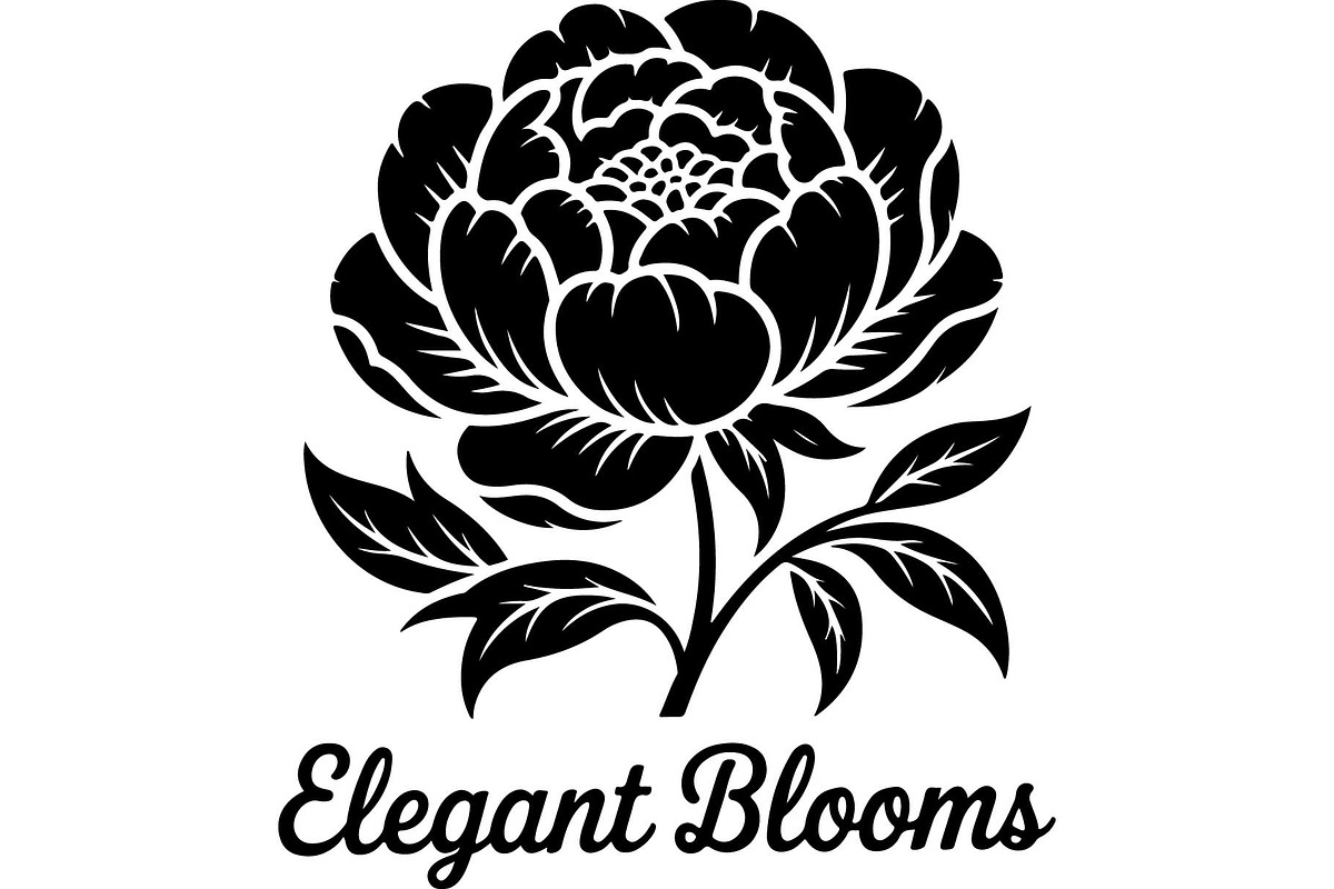 Black Wildflower Bouquet Set, an Object Graphic by jahid234 (Photo 4 of 13)