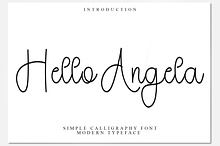 Hello Angela