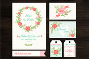 Wedding invitation card+bonus, an Invitation Template by Viaireshop (Thumbnail 2 of 2)