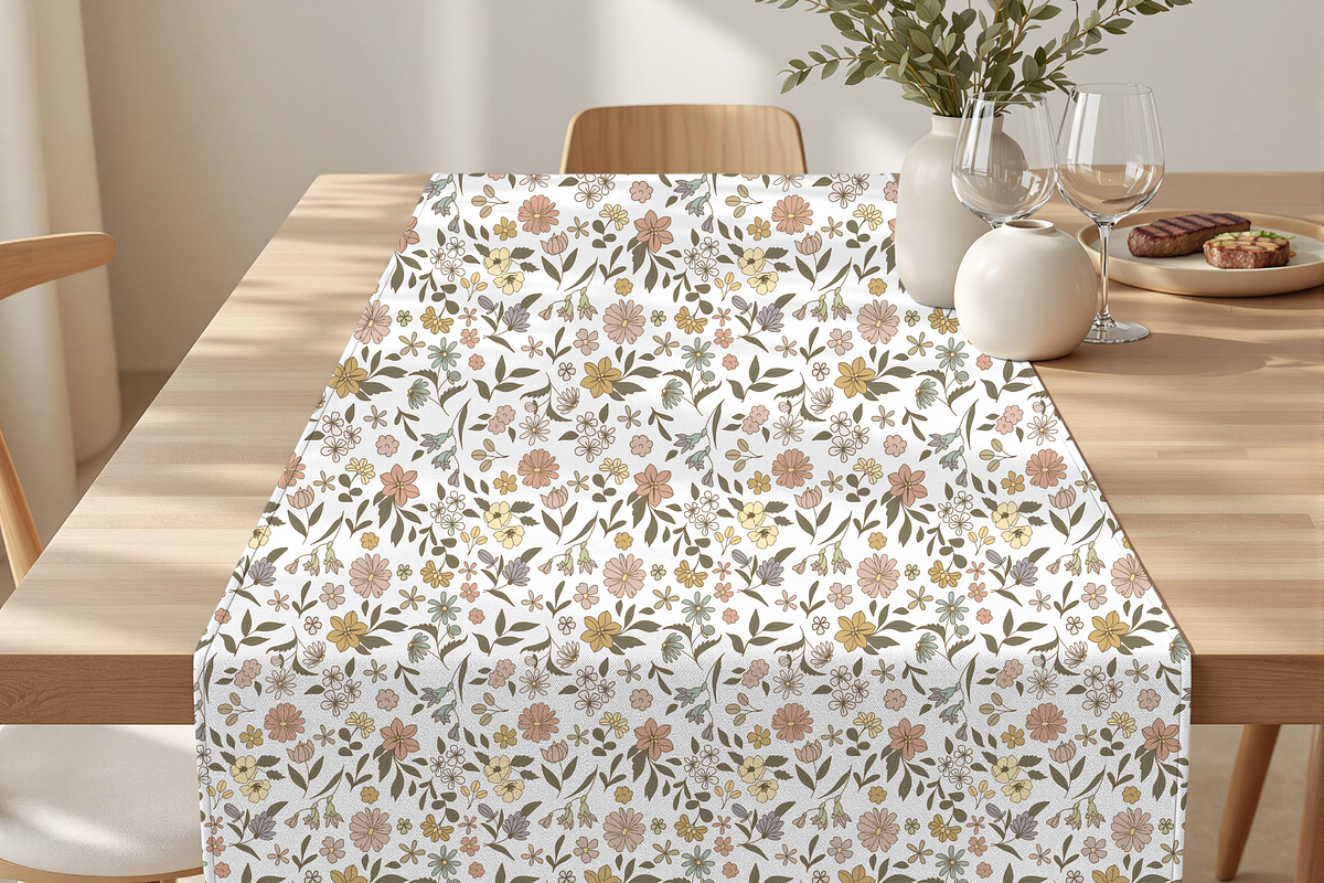 Cottage Blossoms Seamless Pattern, a Pattern Graphic by OwlAndFern (Photo 11 of 15)